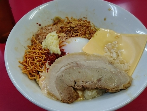 「まぜそば」@ジャンクガレッジ 熊谷店の写真