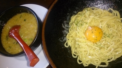 「豚チーズつけ麺」@つけめん・らあめん 宗庵 北千住店の写真