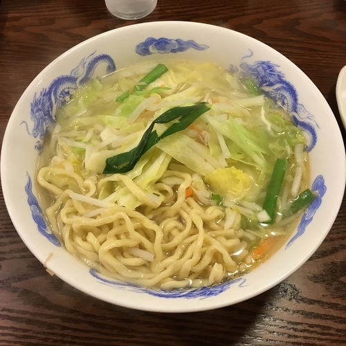 「タンメン　￥７２０」@來々軒の写真