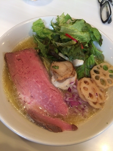 「【限定】濃厚帆立SOBA 950円」@麺や 彩～iro～の写真