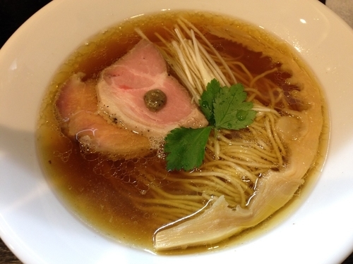 「醤油そば」@麺屋 中川會 住吉店の写真