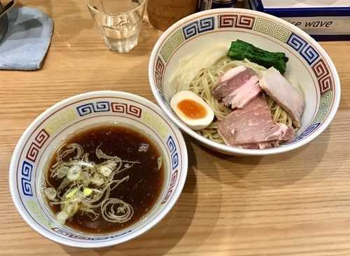 「つけ麺850円」@ほっこり中華そば もつけの写真