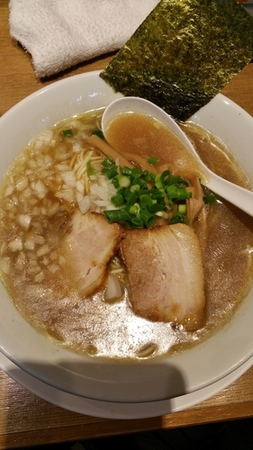 「煮干しそば」@鼈の写真