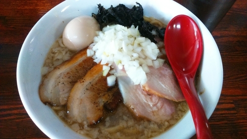 「特製背脂煮干らーめん980円」@煮干し中華そば 蓮の華の写真