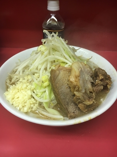 「小ラーメン （ ニンニク）」@ラーメン二郎 桜台駅前店の写真