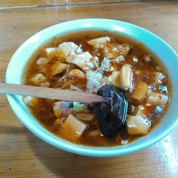 日替わり　マーボーラーメン５００円