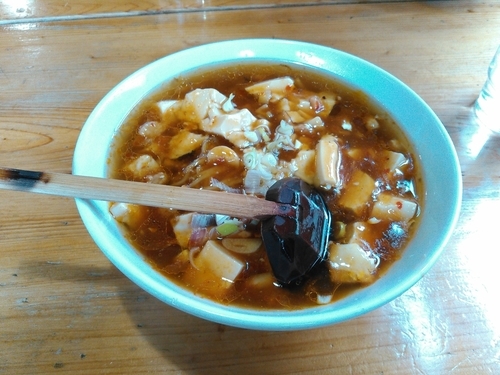 「日替わり　マーボーラーメン５００円」@らーめん 太郎の写真