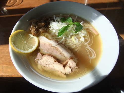 「魚貝鶏潮拉麺（780円）」@麺屋 菜花奈の写真