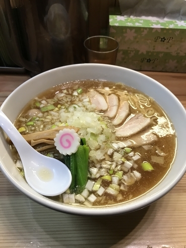 「中華そば 大盛」@銀座 朧月の写真