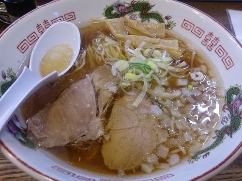「朝専用中華そば 醤油」@らあめん 寸八 総本店の写真