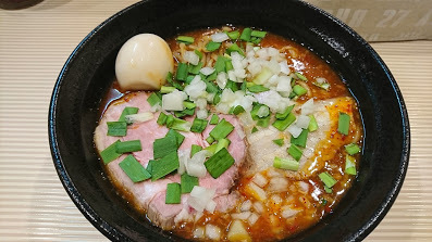 「飯田スタミナMEN+ライス」@ラーメン ポール亭の写真