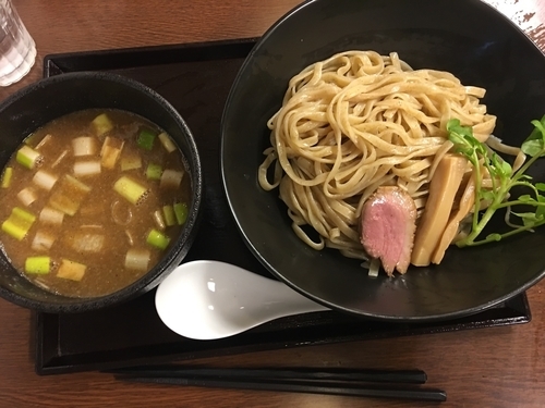 「鴨つけそば」@麺麓menrokuの写真