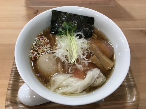 「特製アメオトソバ(醤油)」@アメノオトの写真