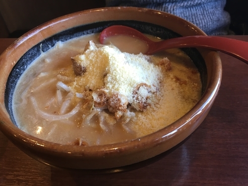 「こな雪らーめん ¥850」@蔵出し味噌 麺場 壱歩 武蔵村山店の写真