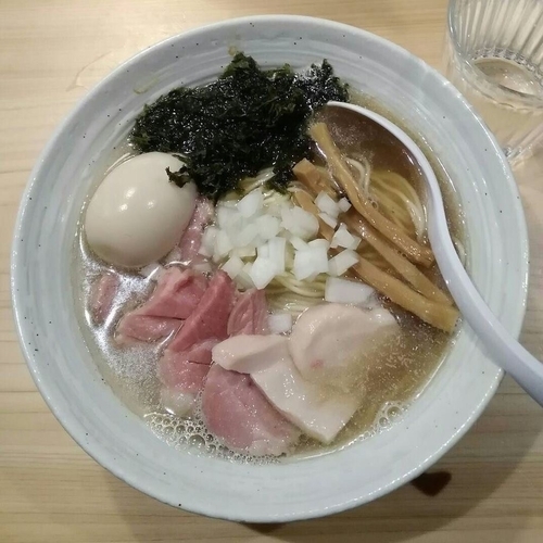 「特製煮干らぁ麺」@麺屋 さくら井の写真