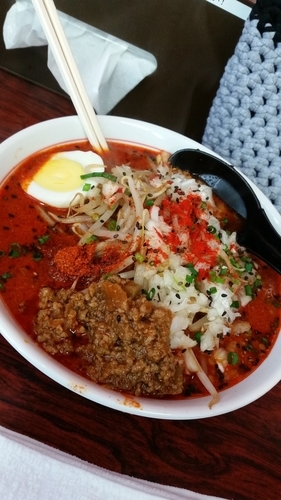 「土浦坦々麺」@激辛ラーメン専門店 レッチリ 土浦本店の写真