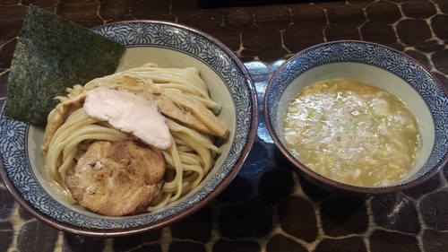 「龍介つけそば(中)820円」@特級鶏蕎麦 龍介の写真