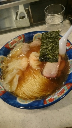 「ミックスワンタンメン  １１７０円」@たんたん亭の写真