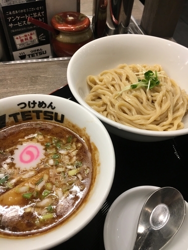 「つけめん￥800」@つけめんTETSU 阪急三番街店の写真