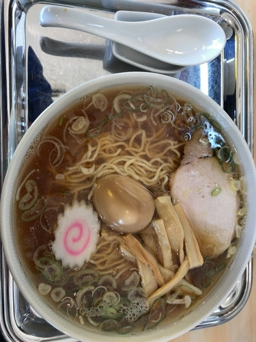 「ラーメン800円+玉子80円」@一ツ橋 大勝軒の写真