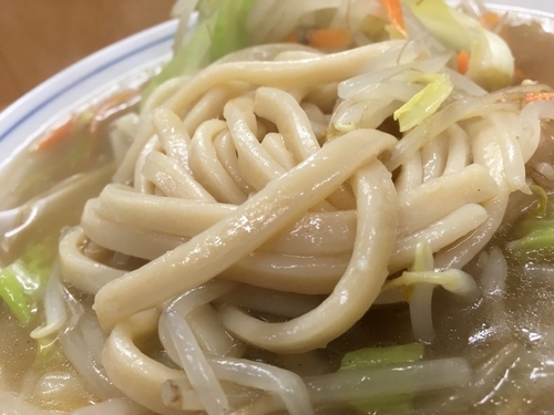 「太麺タンメン」@三ちゃん 西荻窪店の写真