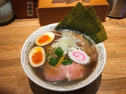 「特製清湯そば」@つけそば 神田勝本の写真