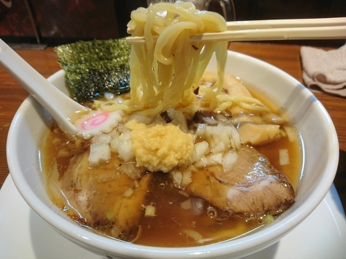 「上越中華ソバ 醤油 810円」@ラーメンダイナー GOGO宝来軒の写真