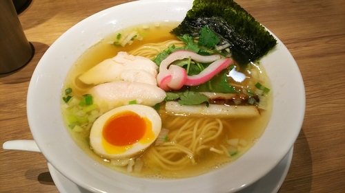 「塩 SOBA白」@むぎとオリーブ さいたま新都心店の写真