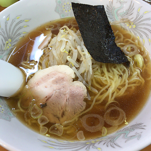 「ラーメン　450円」@浅草 福ちゃんの写真