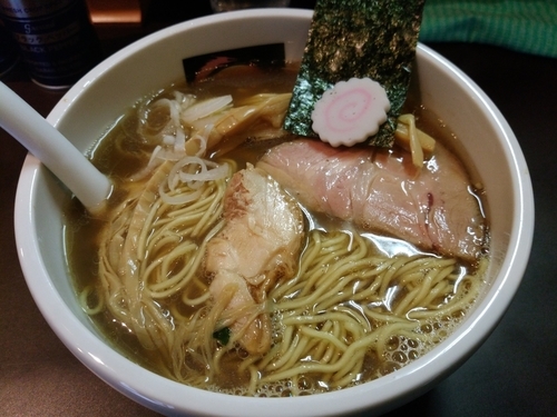 「にぼしそば大盛り」@おおぜき中華そば店の写真