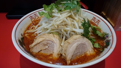 「スパ辛ラーメン ￥ 800」@ラーメン 風らいぼうの写真