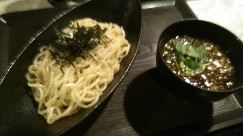 「牛スジつけ麺」@自家製手打ち麺や 銀ぺいの写真