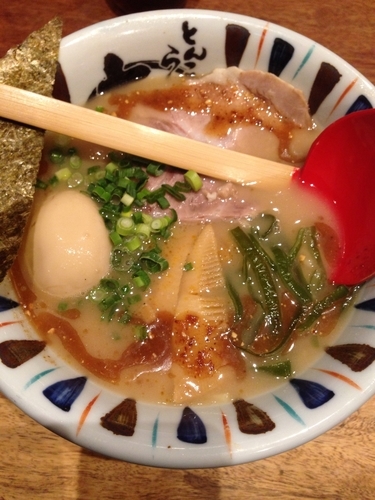 「七志味玉ラーメン＋小ライスセット」@七志らーめん 相模原横山台店の写真