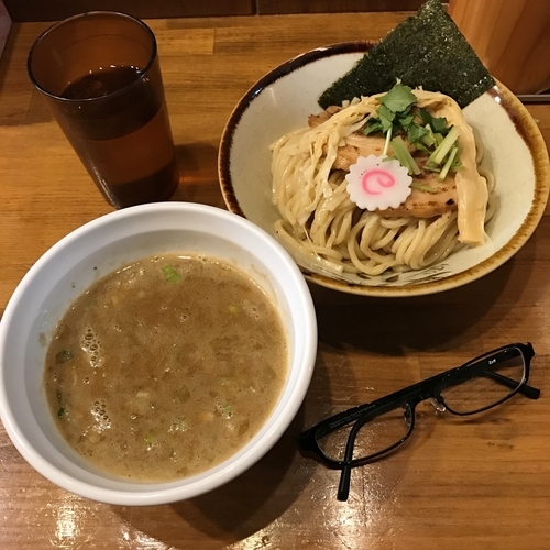 「辛つけ麺 煮干 並」@馳走麺 狸穴の写真