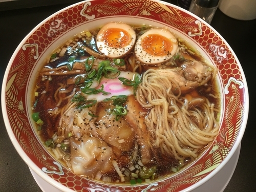 「宮町ブラック¥850」@鶏中華 銀鳥の写真