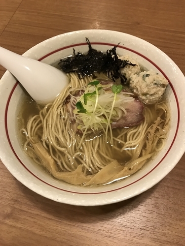 「煮干しらーめん＋和え玉」@中華蕎麦 あお木の写真