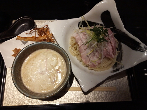 「鶏つけsoba」@鶏soba 座銀 肥後橋本店の写真