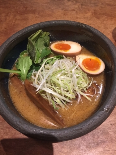 「特性ラーメン」@俺の創作らぁめん 極や 上野広小路店の写真