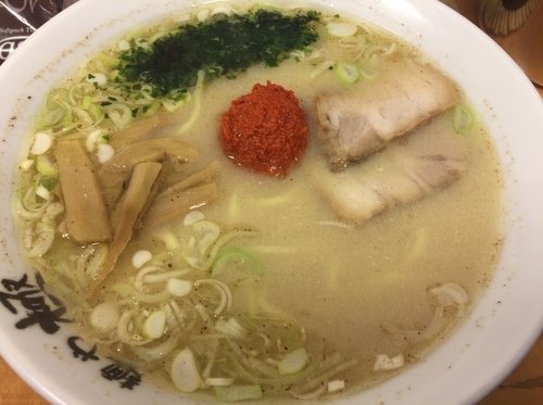 「山形辛味噌らーめん」@麺や 極 日本橋箱崎町店の写真