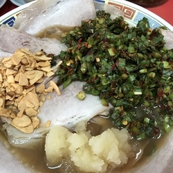 チャーシュー麺無し