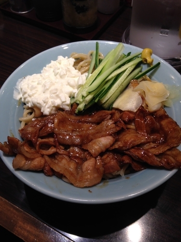 「中 冷やし中華」@立川マシマシ 8号店の写真