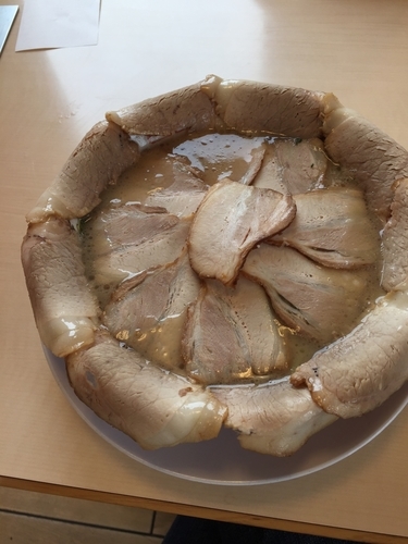 「Wチャーシューメン+替え玉1玉」@長浜ラーメンの写真