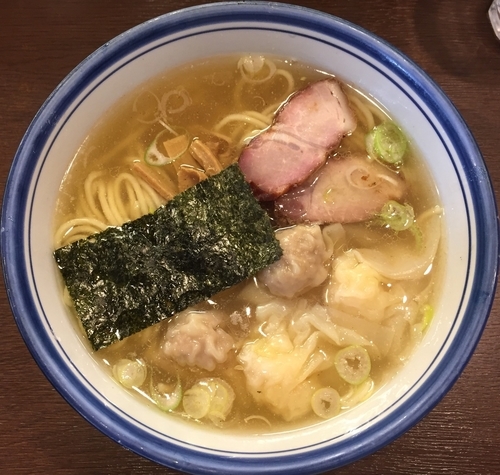 「ミックスわんたんめん(塩)980円」@麺屋 はやしまるの写真