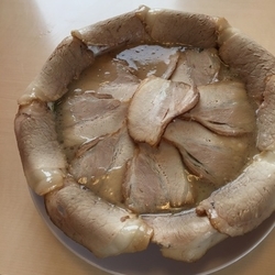 Wチャーシューメン+替え玉1玉