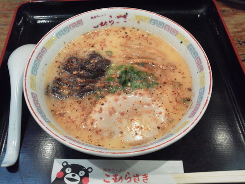 「ミニラーメン」@熊本ラーメン こむらさき 新横浜店の写真