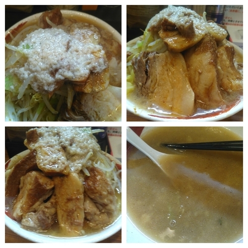 「Ｏそば３００ｇ＋大盛り＋豚」@麺家ひまりの写真