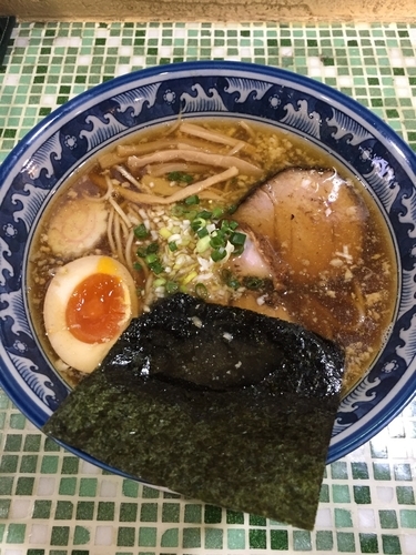 「いぶし中華そば  こってり  730円」@中華そば いぶしの写真