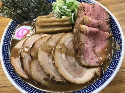 「特製中華蕎麦並 チャーシュー増し」@中華蕎麦 サンジの写真