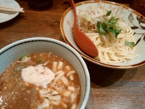 「川越醤油納豆つけ麺」@ラーメンアキラの写真