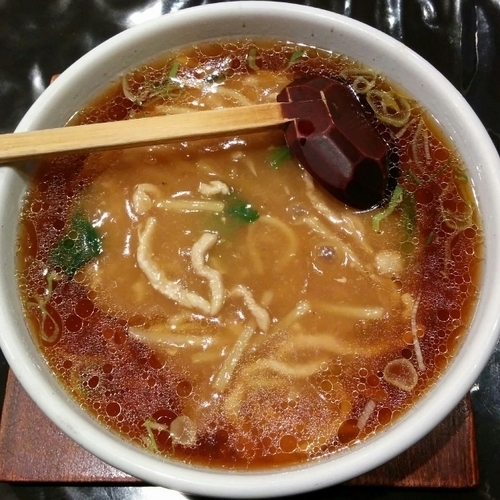 「豚細切ラーメン 醤油」@チャイナパークの写真
